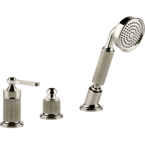 Gessi Venti20 robinetterie de baignoire à 3 trous, avec