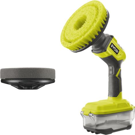 Pack RYOBI - Brosse motorisée R18CPS-0 - 18V One+ - sans batterie ni chargeur - Disque en mousse - RAKSCRUBF (1/5)