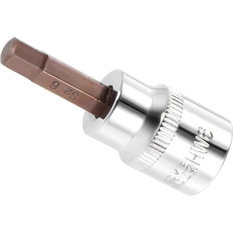 Douille Hexagonale Choc 3/8" x H6 Acier S2 CR-V Adaptateur (1/5)