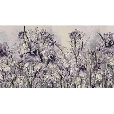 Papier peint panoramique - Fleurs - 325 cm x 179 cm (1/2)