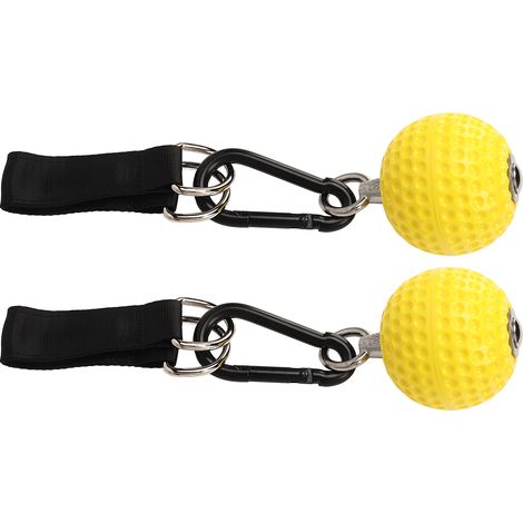 1 Paire de Boules d'Entraînement pour Prise en Force et Traction en Escalade, avec Sangles Réglables (1/5)