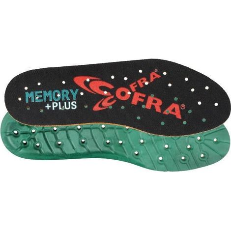 plantilla calzado cofra memory plus talla 36-47 t/calzado numero 40 (1/2)