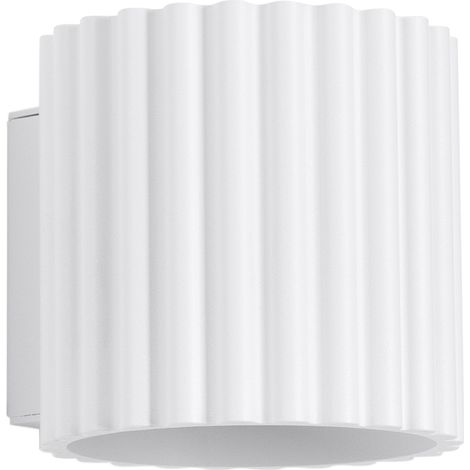 Wandleuchte Aura 1 G9 weiß ALU Sollux SL.1781 (1/5)