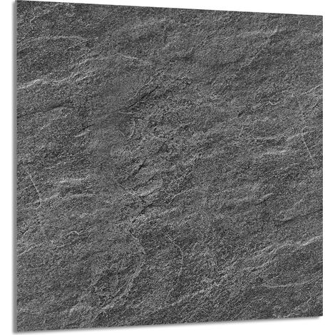 Panneau de verre pour cuisine 60x65 Ardoise (1/5)