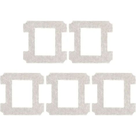 Chiffons en Microfibre Nettoyables et RéUtilisables pour Robot de Nettoyage de Vitres Ecovacs WINBOT W1 W1 Pro (1/5)