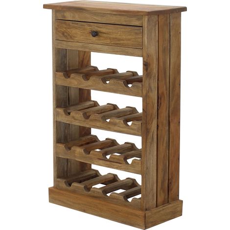 CECILIA - cantinetta in legno di mogano