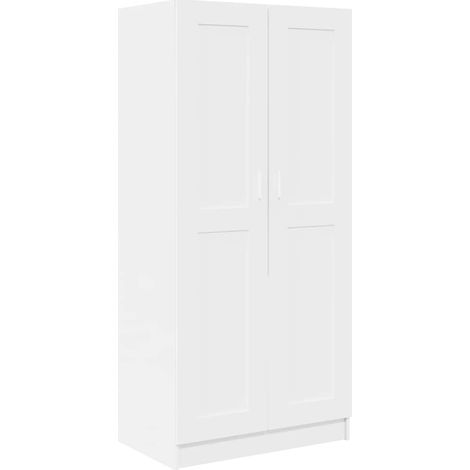 Maison Exclusive - Kleiderschrank Weiß 82,5x51,5x180 cm Holzwerks