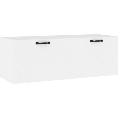 Maison Exclusive - Mobile Pensile Bianco 100x36,5x35 cm Legno Multistrato