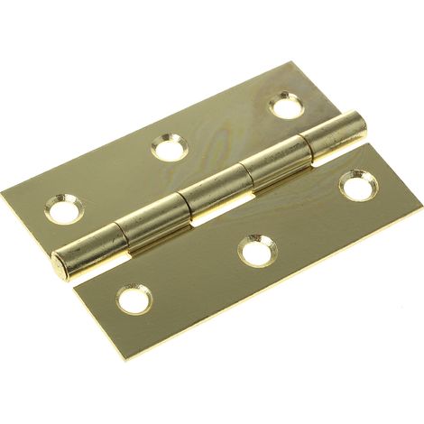 Charnière en Acier, 75mm x 49mm x 1.4mm ( Prix pour Paquet de 2 ) (1/3)