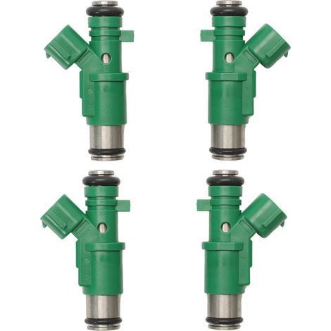 Kit de 4 inyectores, compatible con Peugeot 1007, 206, 207 y Citroën C2, C3, Nemo. Referencias: 01F023, 1984G0, 9655833580, 81.217, 75117167, H75117167, 3488 002 (1/5)
