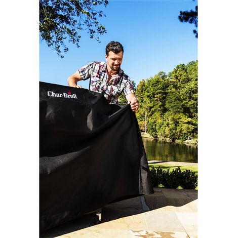 Char-Broil 140384 Funda protectora negra para barbacoa