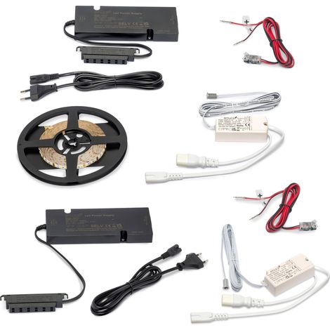 Kit di strisce LED Lynx Premium 9,6W 5 metri IP20 (12V DC), SWITCH, Tecnoplastica, 1 set 5049120 EMUCA (1/5)