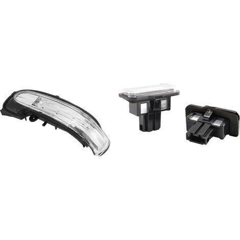 LED-Kennzeichenbeleuchtung für Mercedes-Benz W203 mit Seitenmarkierungsleuchte für Mercedes-Benz W203 4-Türer 04-07 links