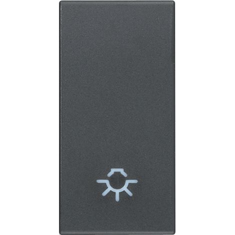 VIMAR - 20021.L Tasto 1M simbolo luce grigio