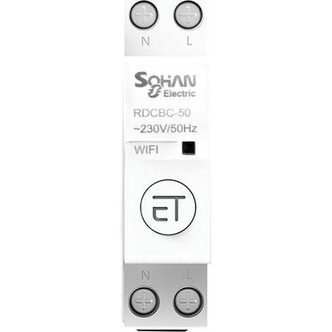 Menage Intelligent Wifi Disjoncteur A Distance Telephone App Commande Vocale Commutateur De Synchronisation, 1P(1650A) (1/4)