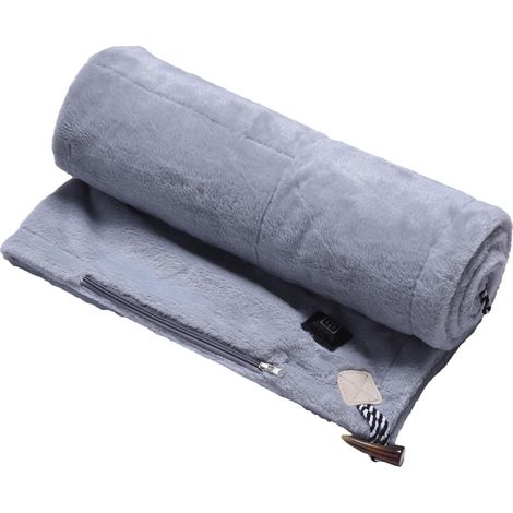 Châle Plaid Chauffant USB Châle Plaid Électrique Chauffant Portable Plaid Chauffant Électrique Chaud Doux Portable Lavable Confortable Léger Multifonctionnel Pour Maison Dortoir Bureau (1/5)