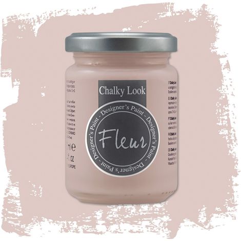 Fleur - Colori a base minerale - Fleur chalky look - effetto gesso 130 ml - scegli il colore / -/F14 Milady rose