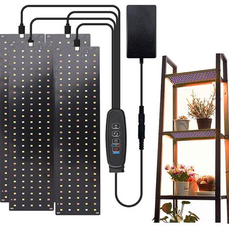 Panneau lumineux de culture LED à spectre complet Quantum Board avec adaptateur Trois têtes-AquaForge (1/5)