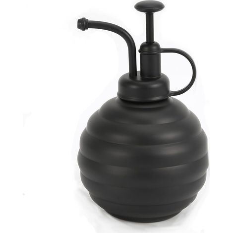 Vaporisateur pour Plantes, Arrosoir pour Plantes d'intérieur, Outil de Jardinage pour arroser Les Plantes de Balcon Style Vintage 500 ML/17OZ (Noir) (1/4)