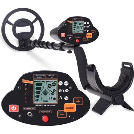 Détecteur de métaux pour adultes Détecteur de métaux souterrain MD-5030, longueur réglable, chasseur de trésors, détecteur d'or Portable Étanche professionnelle améliorée de plus grande p ( Color : 2 (1/5)