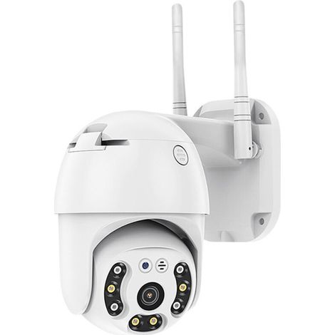 Caméra Extérieure HD 1080P, Surveillance WiFi Sans Fil avec Détection de Mouvement, Sécurité Vidéo à Distance (1/4)