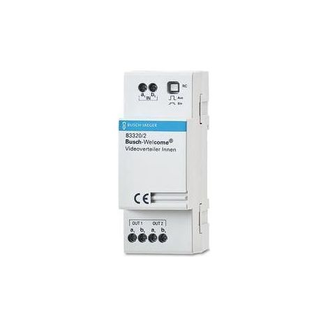 Busch Jaeger Videoverteiler Innen REG 83320/2 90x36x65mm (1/5)