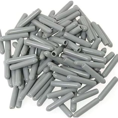Lot de 200 housses de protection grises pour lave-vaisselle, pièces de rechange pour lave-vaisselle, housse de protection anti-rouille, couvercle de panier en caoutchouc, accessoires de lave-vaisselle (1/5)