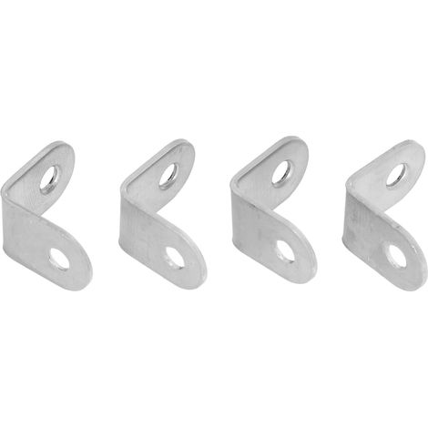 Edelstahl-Befestigungswinkel, 20-teiliges Set mit Schrauben, Eckstütze für Regale und Schränke, hochbelastbare Verstärkung (1/5)