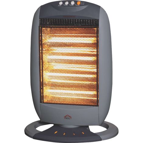 Elektrischer Heizkörper dcg sa9224 Halogen oszillierend 1600 W (1/4)