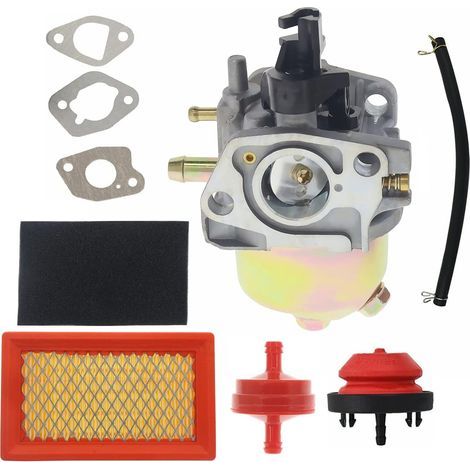 Carburateur compatible avec tondeuses MTD, Cub Cadet et Troy Bilt, moteurs 2P70MU, 2P70M0C, 2P70M0D 173cc et 1T65NUB, 1T65RUA, 1T65RUB 140cc, remplace 751-10881. (1/5)