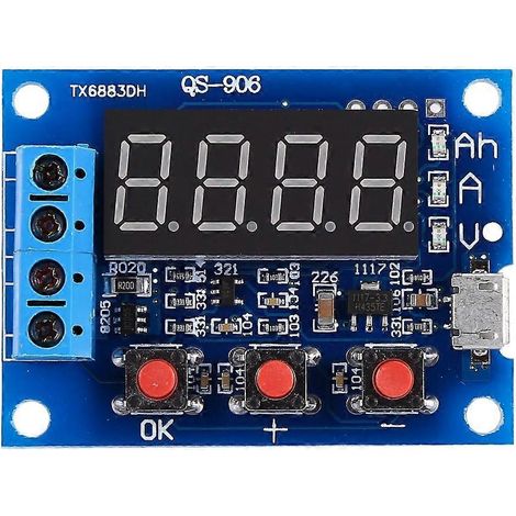 Micro USB 18650 Lithium Blei SuRe Batterie Kapazitt Meter Entladung Tester