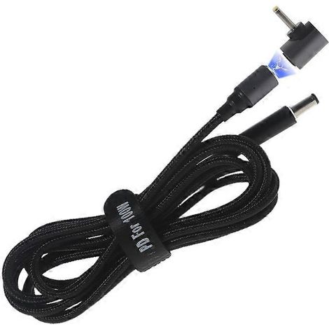 Câble d'alimentation magnétique 100 W, connecteur mâle 5,5 x 2,1 mm vers 3,5 x 1,35 mm pour routeur. (1/5)