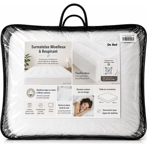 Mattress Topper 140 x 190 cm for 2 People (1/5)
