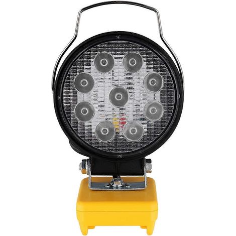 Für Dewalt 18V/20V Akku, 4 Zoll 18W LED-Arbeitsleuchte 6500K LED-Außenleuchte – JXLGV (1/5)