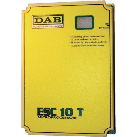 Unidad control DAB bomba DABESC10T