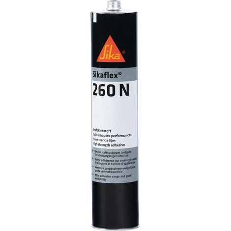 Colla per costruzioni Sikaflex®-260 N nero, cartuccia da 300 ml