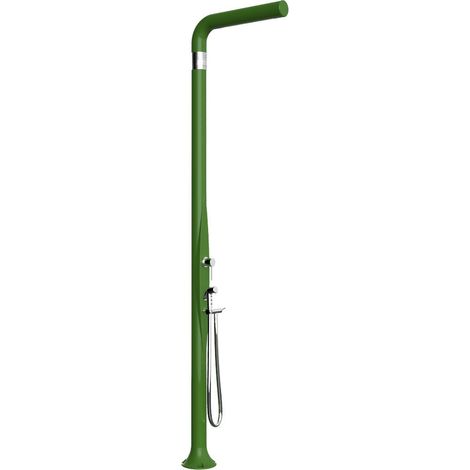 Doccia da Esterno Giardino Miscelatore e Doccetta Mobile Arkema Funny Yang Verde Chiaro