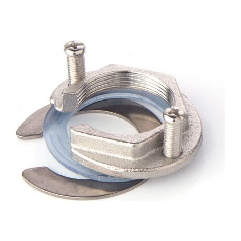 Kit D'écrous De Fixation De Robinet en Acier Inoxydable Pour Empêcher Les Robinets de Cuisine et De Salle De Bain De Se Desserrer, Connecteur De Type écrou à Un Trou 31 mm (1/4)