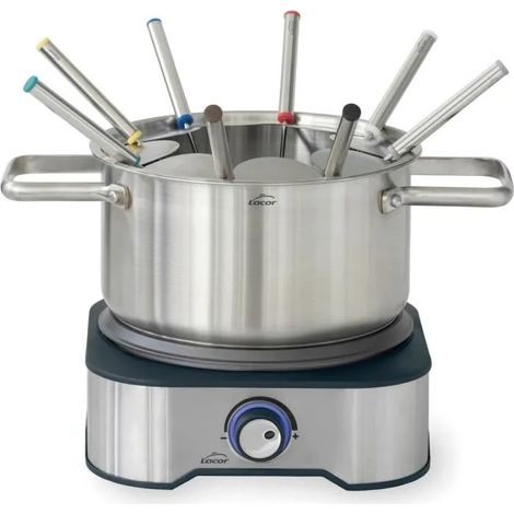 Fondue lacor fondue électrique gris plus 1500W acero inoxidable