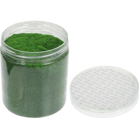 Poudre de Mousse Synthétique en Nylon pour Gazon Artificiel -même, Décor Réaliste Vert, Longue Durée et Facile à Stocker, pour Bureaux et Mariages (1/5)