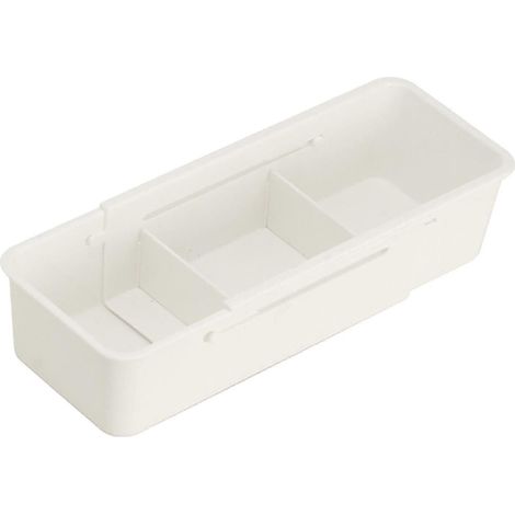 Organisateur de tiroir de bureau, bac de rangement rétractable pour armoire, coiffeuse de bureau (1/5)