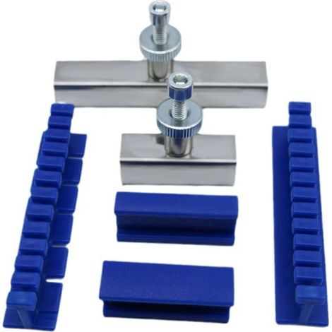 Dent Repair Kit, Car Dent Repair Tool Set Vehicle Dent Removal Repair Tool Blue Dent Puller Kit (1/4)