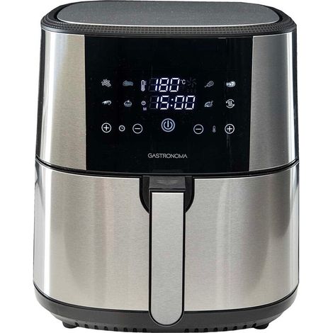 Gastronoma Heißluftfritteuse 8L Schwarz