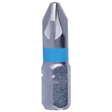 EMBOUT BAGUE POZIDRIV LONGUEUR 25MM PZ2 BOÎTE DE 10 - RISS - 9820E02