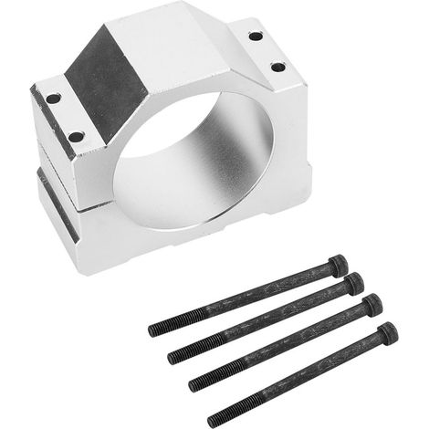 80mm CNC Clamp Mounting Bracket Shaft Spindle Motor Mount Base Holder Support (1/5)