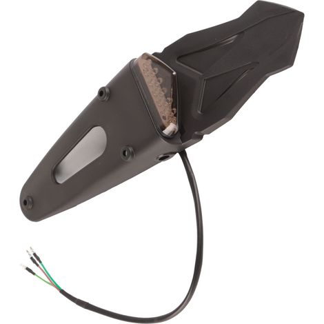 Feu arrière de garde-boue de moto, feu stop à 12 LED, remplacement pour Suzuki KL250 RMZ250 DRZ50 DRZ125, noir (1/5)