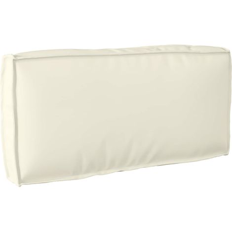 Kissen Creme 80 x 40 x 12 cm Oxford-Stoff
