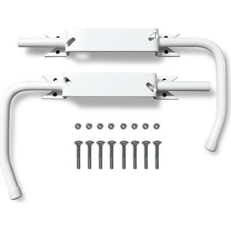 Bloque Volet Blanc - La Paire Standard pour Volet Alu