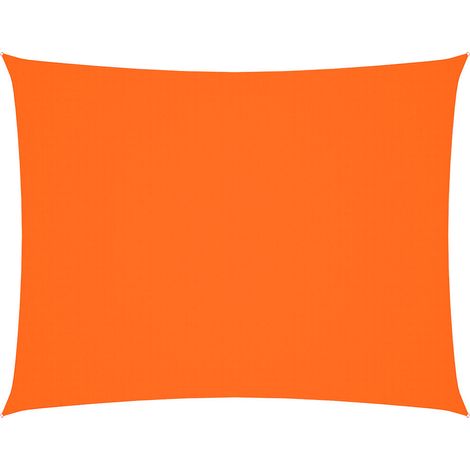 Maison Exclusive - Toldo de vela rectangular tela Oxford naranja (1/5)