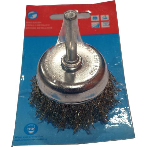 Spazzola LAMS 50 mm con punta in filo ondulato da 6 mm 35452001